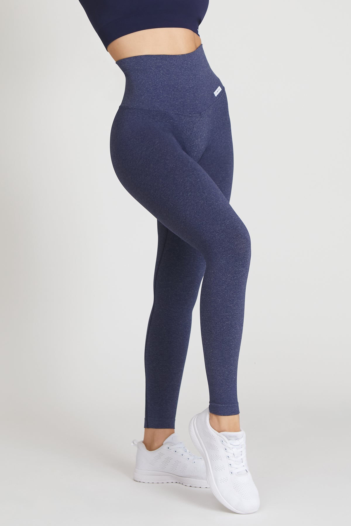 Leggings Push Up Jeans Blu Notte - FGM04 - LEGGINGS ANTICELLULITE - fgm04