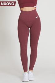 Legging Jean Merlot