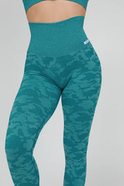 Leggings Push Up Mimetico Petrolio Ecofir
