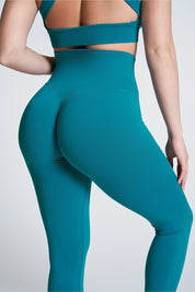 Leggings Push Up CryoFir Laguna Blu
