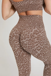 Leggings Push Up Wild Essence BambùFIR Karamell