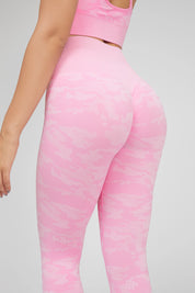 Leggings Push Up Mimetico Rosa Ecofir