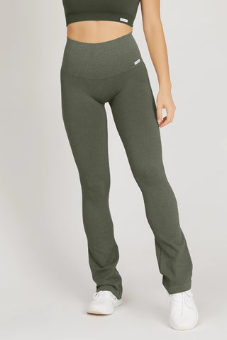 Leggings Push Up JEANS A ZAMPA Verde - FGM04 - LEGGINGS ANTICELLULITE - fgm04