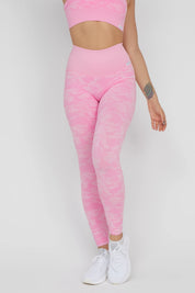 Leggings Push Up Mimetico Rosa Ecofir