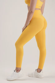 Leggings Gym Fashion Giallo Lemon - FGM04