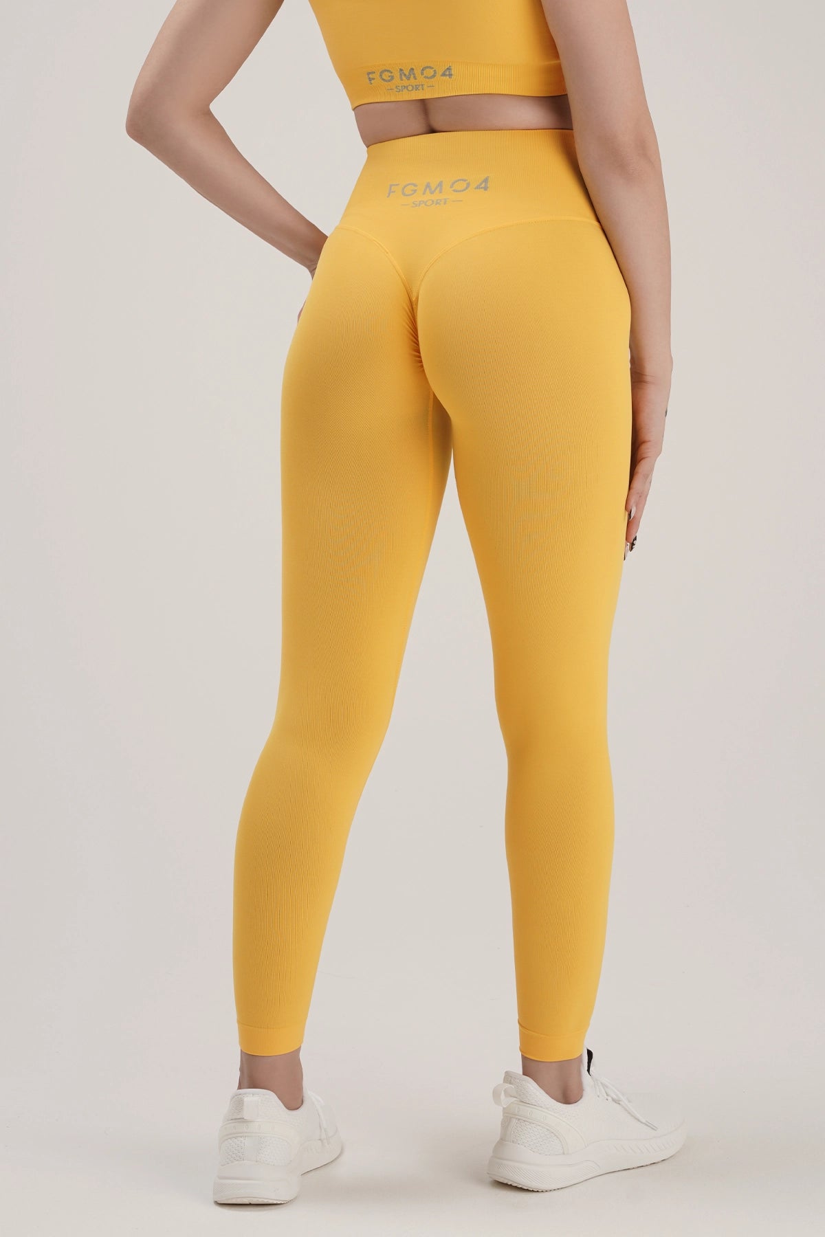 Leggings Gym Fashion Giallo Lemon - FGM04