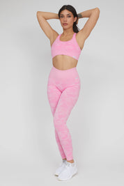 Leggings Push Up Mimetico Rosa Ecofir