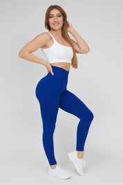 Leggings Shape-Up Fgm04 2.0 Blu Elettrico Pancia Piatta