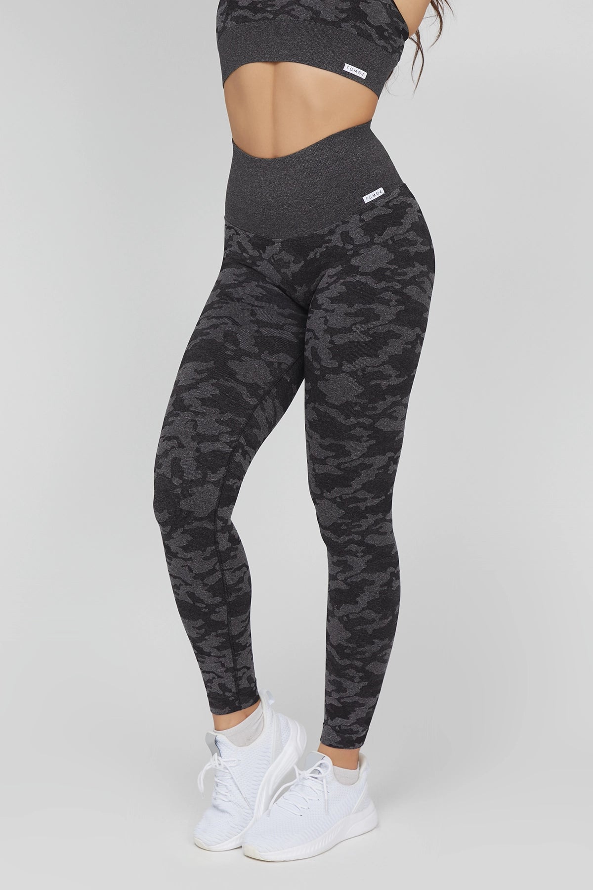 Leggings Mimetico Nero Ecofir - FGM04