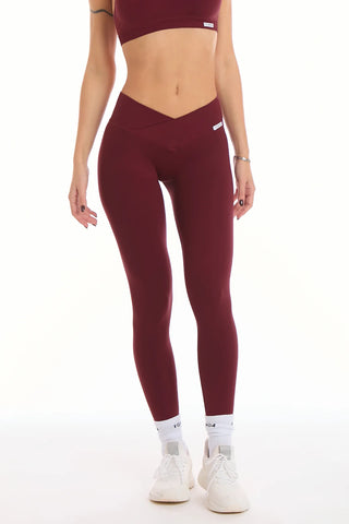 Leggings Push Up Venere Merlot - FGM04 - LEGGINGS ANTICELLULITE - fgm04