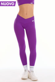 Leggings Push Up Venere Violet - FGM04 - LEGGINGS ANTICELLULITE - fgm04