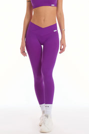 Leggings Push Up Venere Violet - FGM04 - LEGGINGS ANTICELLULITE - fgm04