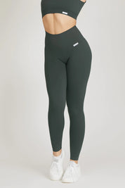 Leggings Push Up All - Up Coal Green - FGM04 - LEGGINGS ANTICELLULITE - fgm04