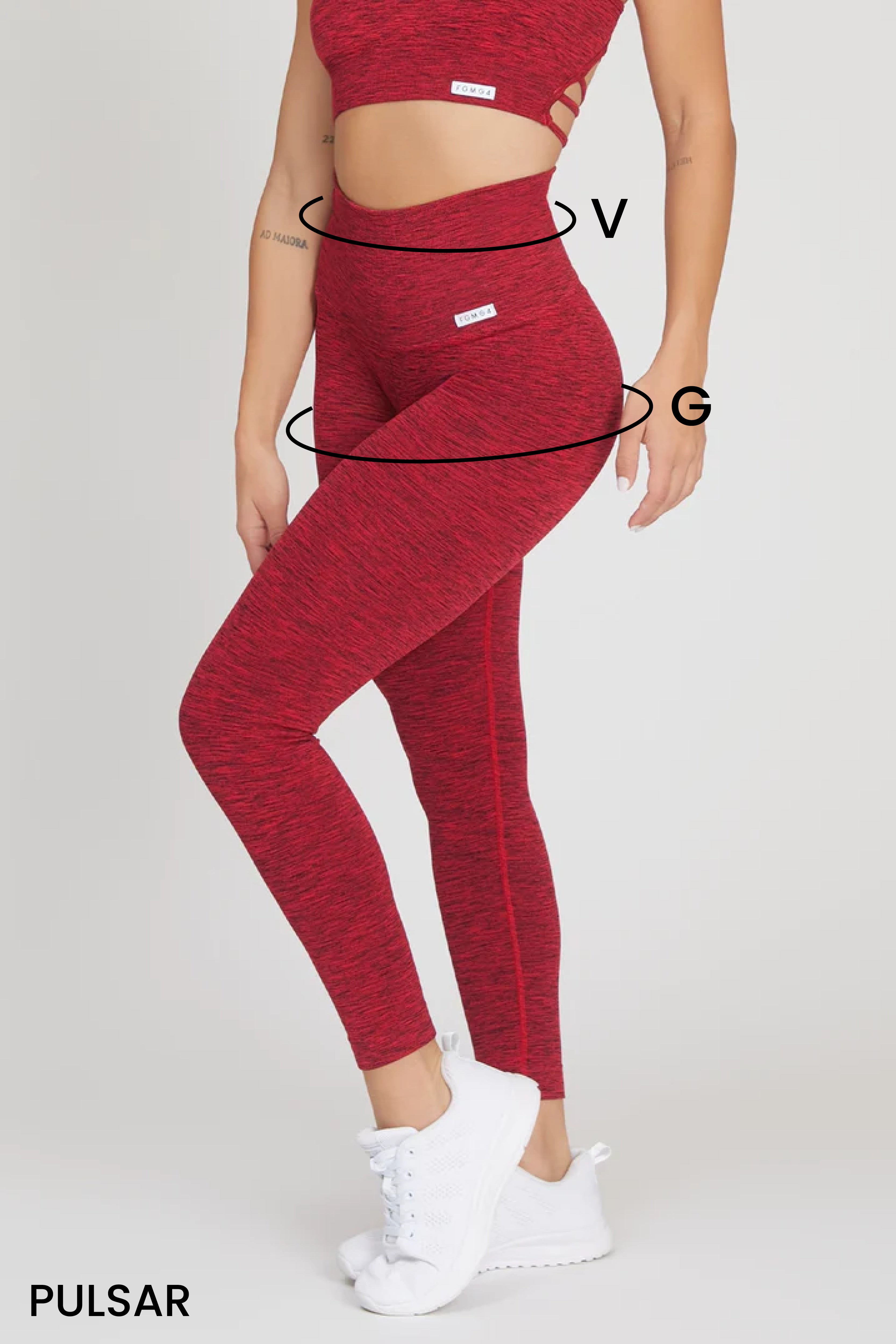 Guida alle taglie: leggings pulsar