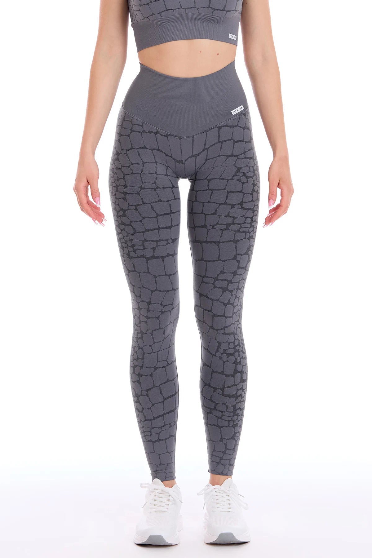 Leggings Push Up All-up Grigio Ira Cocco - FGM04 - LEGGINGS ANTICELLULITE - fgm04