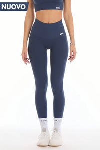 Leggings Push-Up All Up Blu Indaco