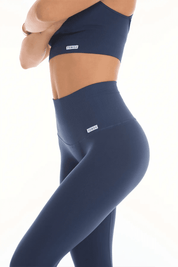 Leggings Push - Up All Up Blu Indaco - FGM04 - LEGGINGS ANTICELLULITE - fgm04