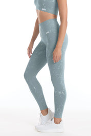 Leggings Push Up Marmo Azzurro Arona