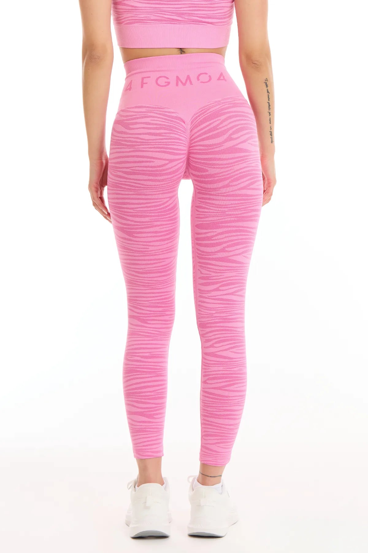 Legginsy Push-Up Jungle Tiger 2.0 Różowe