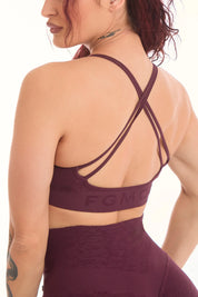 Top Materia Viola Melanzana - FGM04 - Maglie e Top - fgm04