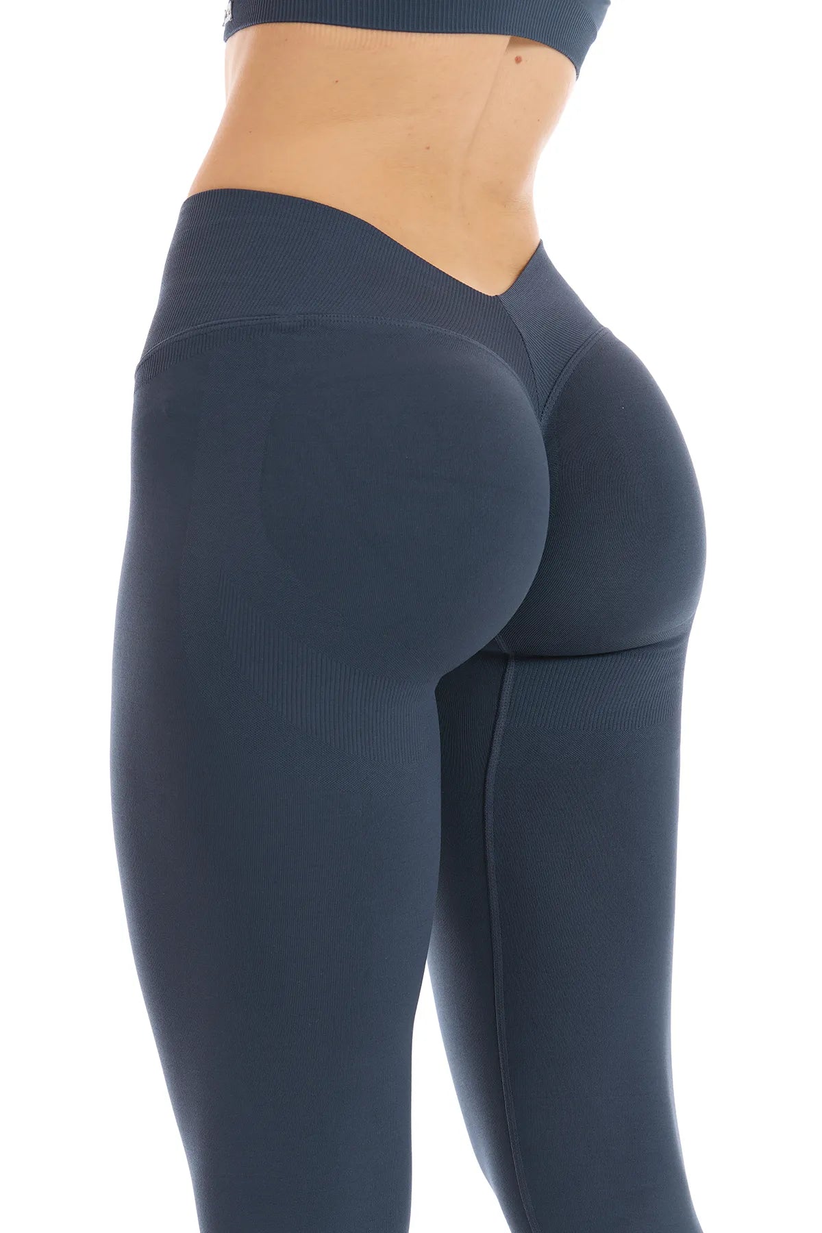 Leggings Push Up Vertigo Blu Outer Space - FGM04 - LEGGINGS ANTICELLULITE - fgm04