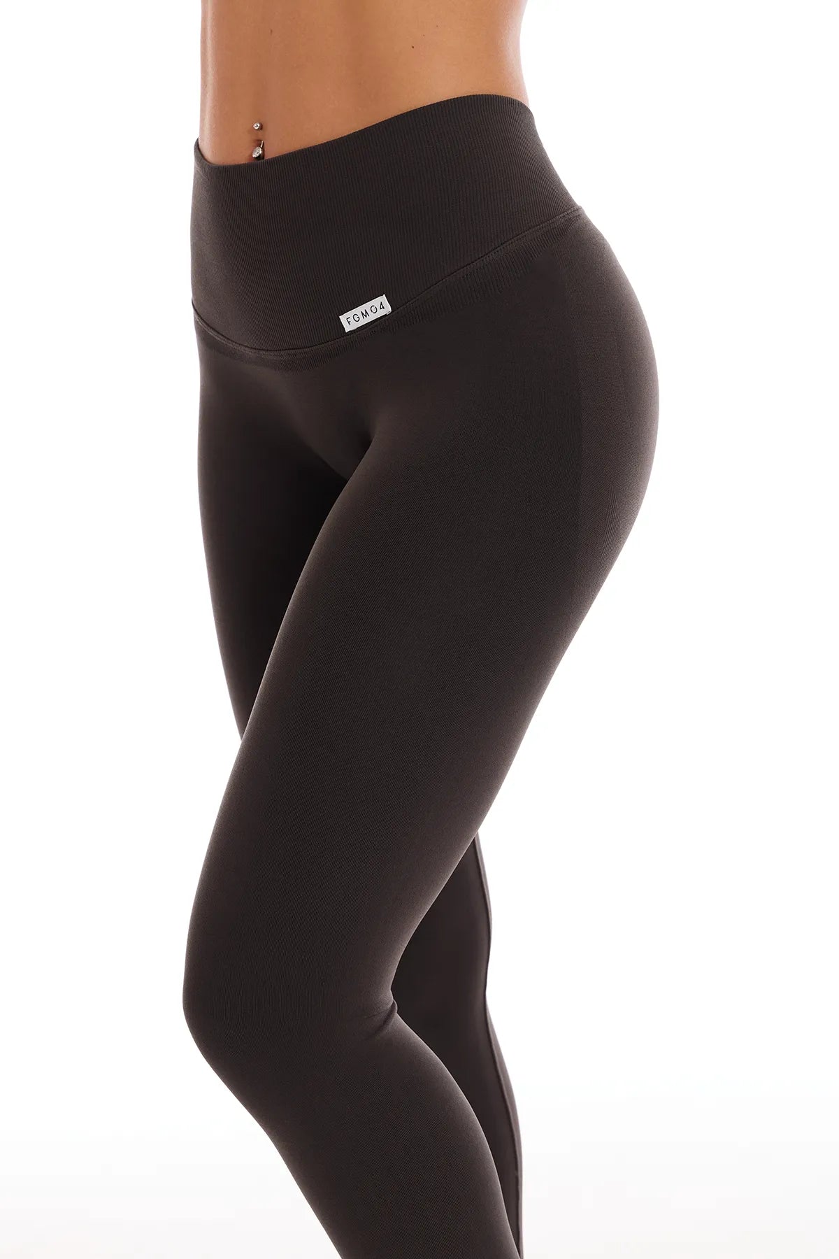 Leggings Push Up Vertigo Marrone After Dark - FGM04 - LEGGINGS ANTICELLULITE - fgm04