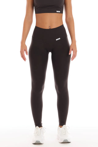 Leggings Push Up Vertigo Marrone After Dark - FGM04 - LEGGINGS ANTICELLULITE - fgm04