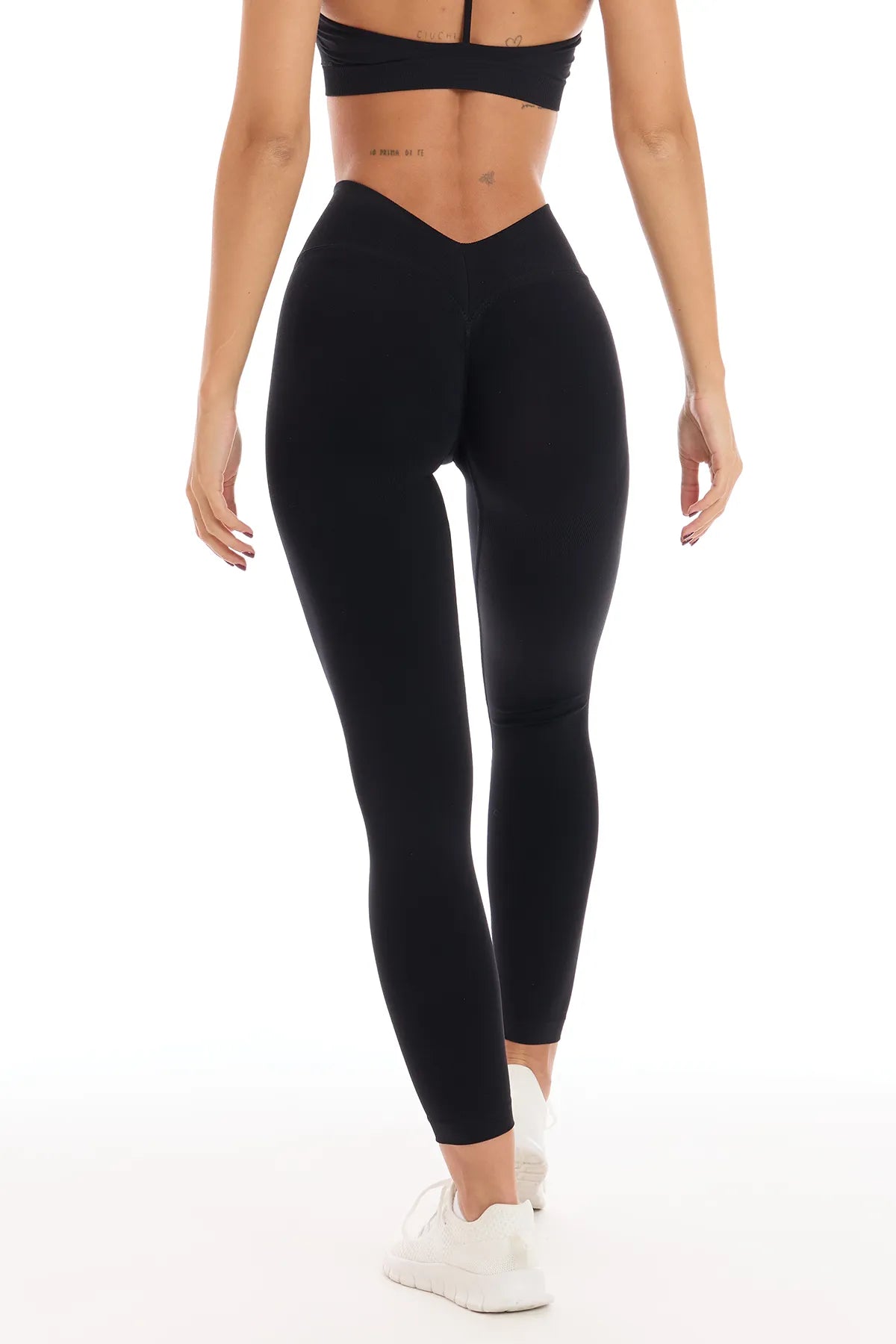 Leggings Push Up Vertigo Nero - FGM04 - LEGGINGS ANTICELLULITE - fgm04