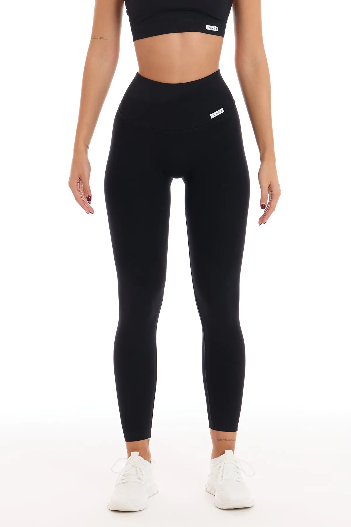 Leggings Push Up Vertigo Nero - FGM04 - LEGGINGS ANTICELLULITE - fgm04