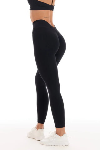 Leggings Push Up Vertigo Nero - FGM04 - LEGGINGS ANTICELLULITE - fgm04