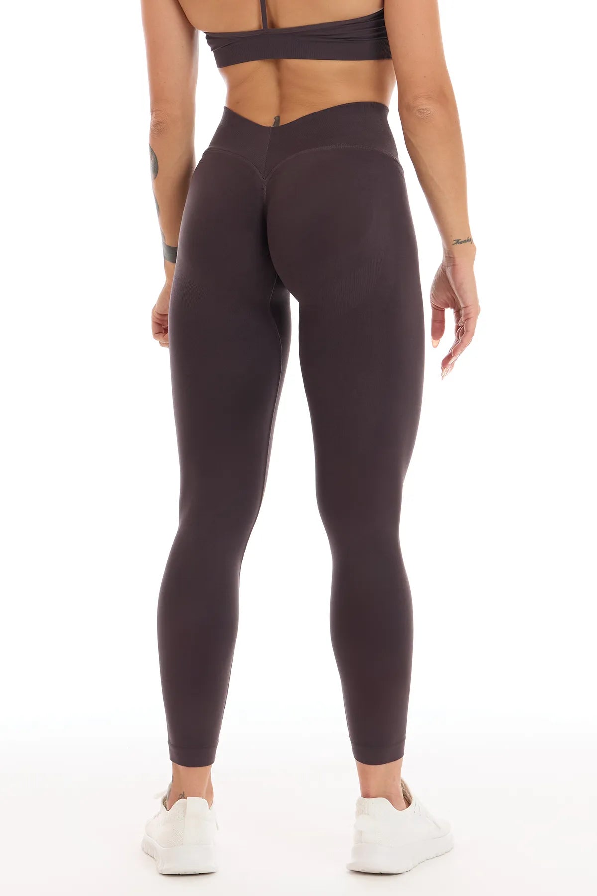 Leggings Push Up Vertigo Prugna Twilight - FGM04 - LEGGINGS ANTICELLULITE - fgm04