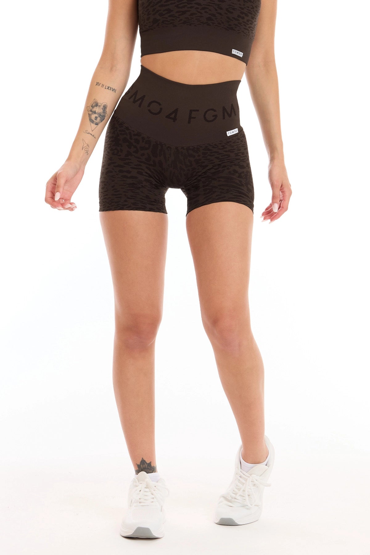 Shorts Jungle Leopardo 2.0 Caffè