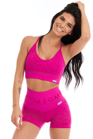 Top Jungle Leopardo 2.0 Fuxia