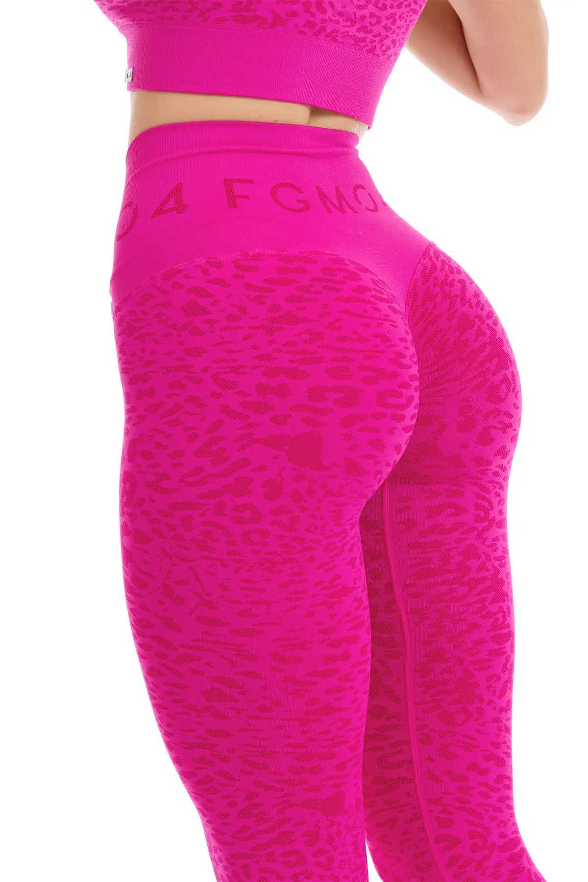 Leggings Push Up Jungle Leopardo 2.0 Fuxia