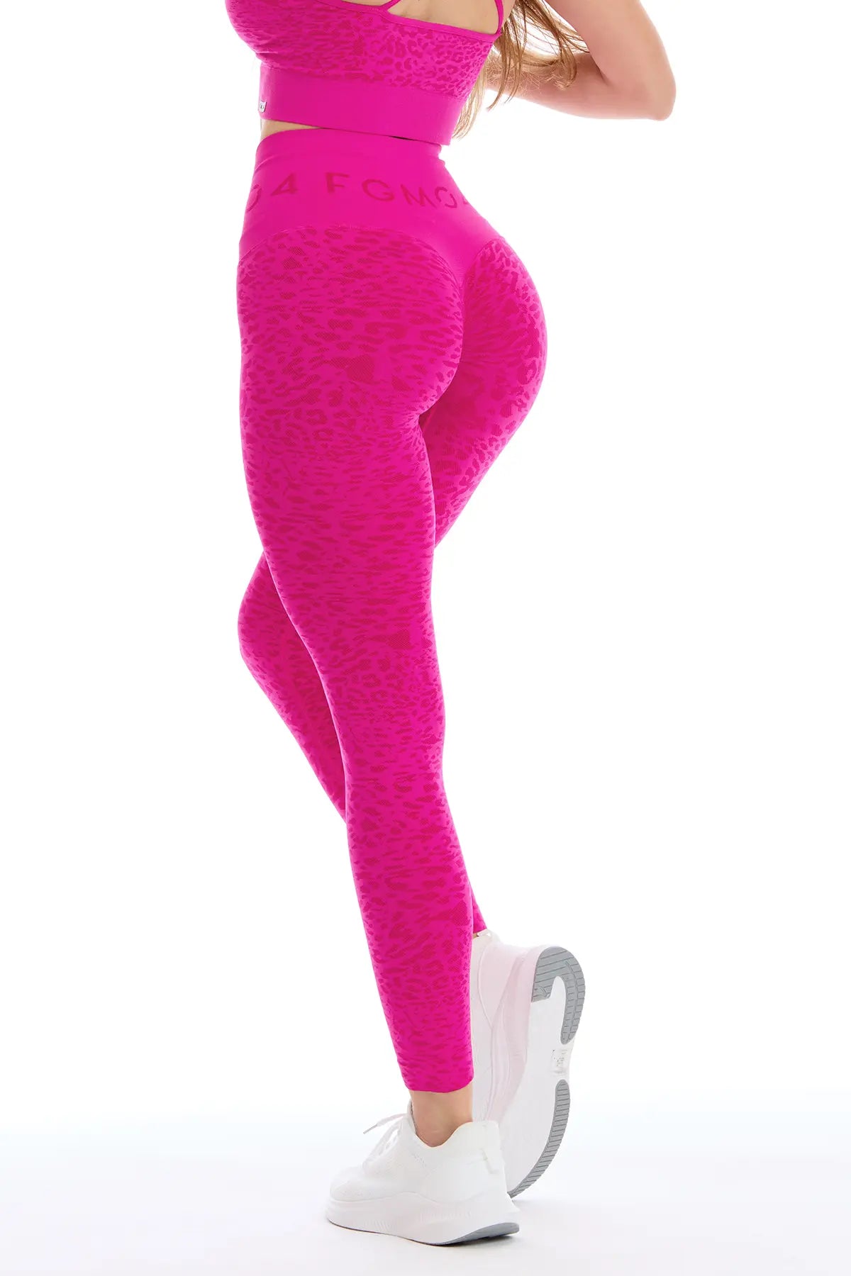 Leggings Push Up Jungle Leopardo 2.0 Fuxia