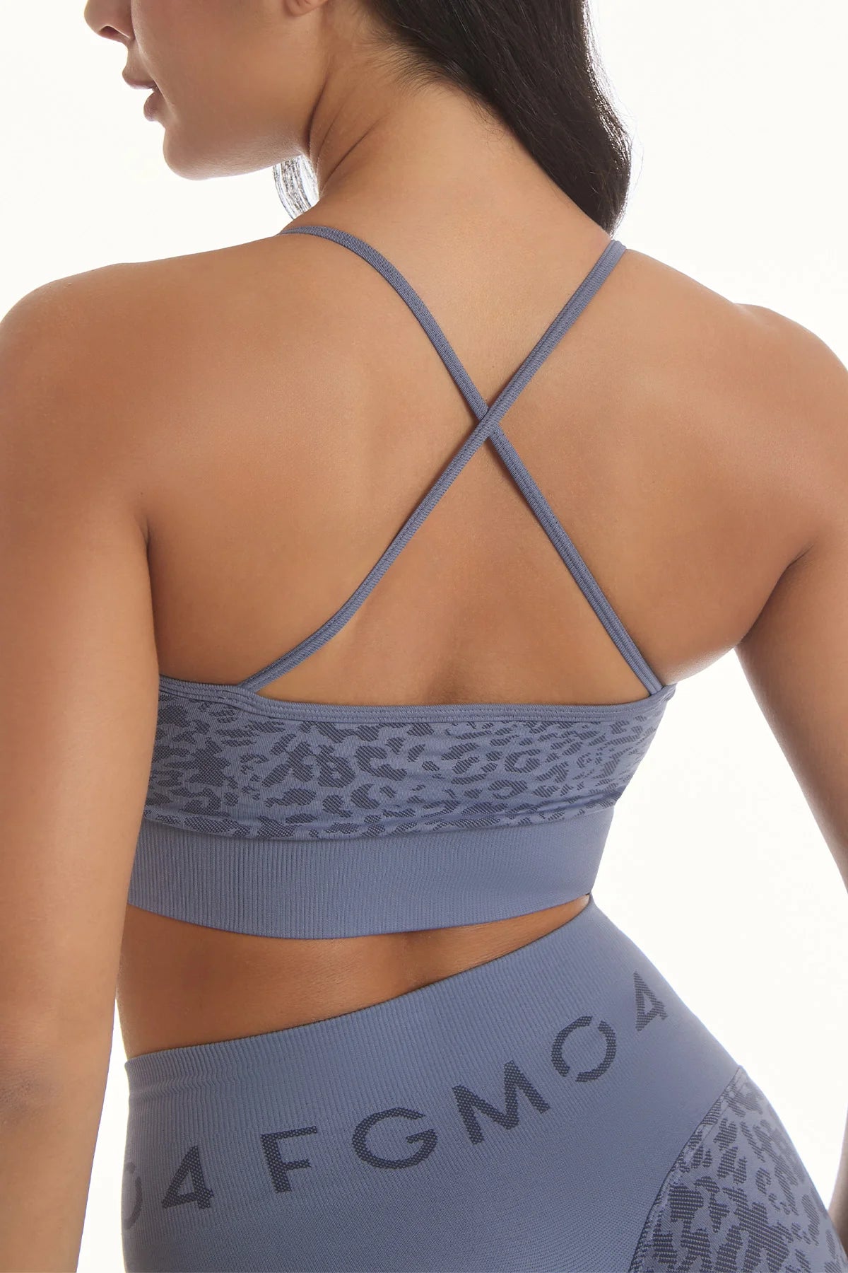 Top Jungle Leopardo 2.0 Blu Granito - FGM04 - Maglie e Top - fgm04