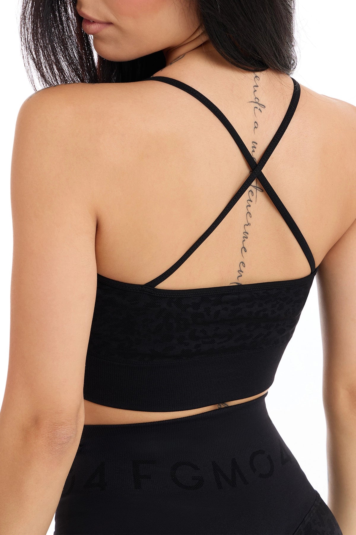 Jungle Leopard 2.0 Top Schwarz
