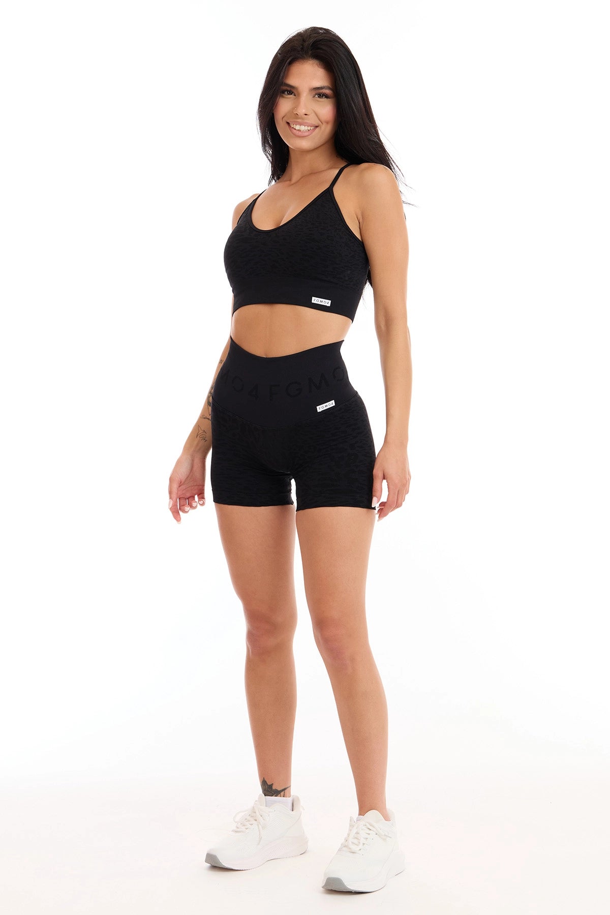 Jungle Leopard 2.0 Shorts Schwarz