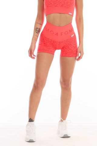 Jungle Leopard 2.0 Shorts Orange