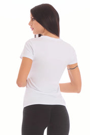 T-Shirt Essential Fgm04 Bianco - FGM04 - Linea Ikonic - fgm04