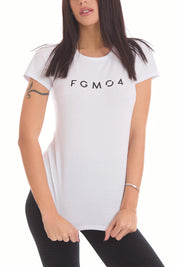 T-Shirt Essential Fgm04 Bianco - FGM04 - Linea Ikonic - fgm04