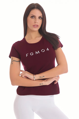 T-Shirt Essential Fgm04 Prugna - FGM04 - Linea Ikonic - fgm04