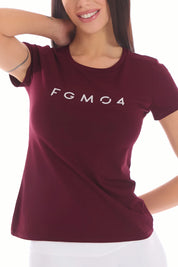 T-Shirt Essential Fgm04 Prugna - FGM04 - Linea Ikonic - fgm04