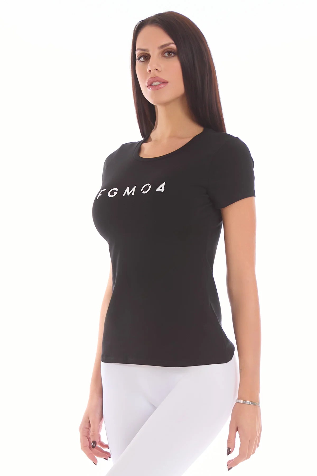 T-Shirt Essential Fgm04 Nero - FGM04 - Linea Ikonic - fgm04