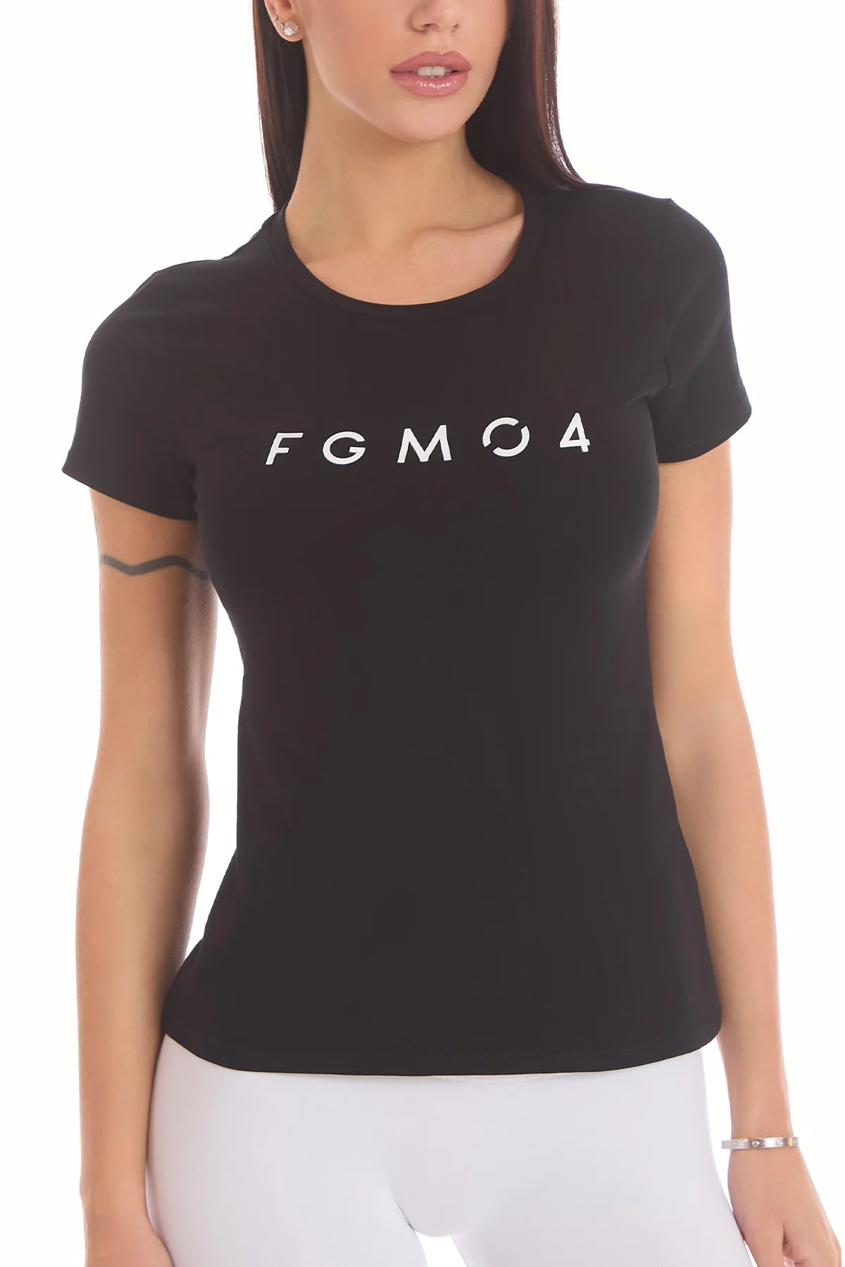 T-Shirt Essential Fgm04 Nero - FGM04 - Linea Ikonic - fgm04
