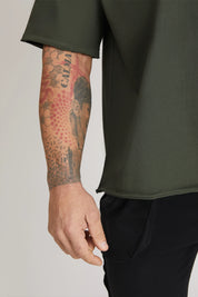 Maglia WorkOut Extra Large Uomo Verde Militare