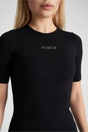 Maglia snellente Fgm04 2.0 Sport Unisex Nero