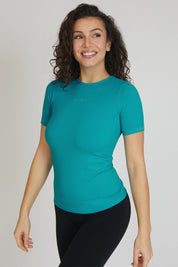 Maglia snellente Ikonic Sport Unisex Turchese Amazzonite
