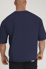 Maglia WorkOut Extra Large Uomo Blu Notte