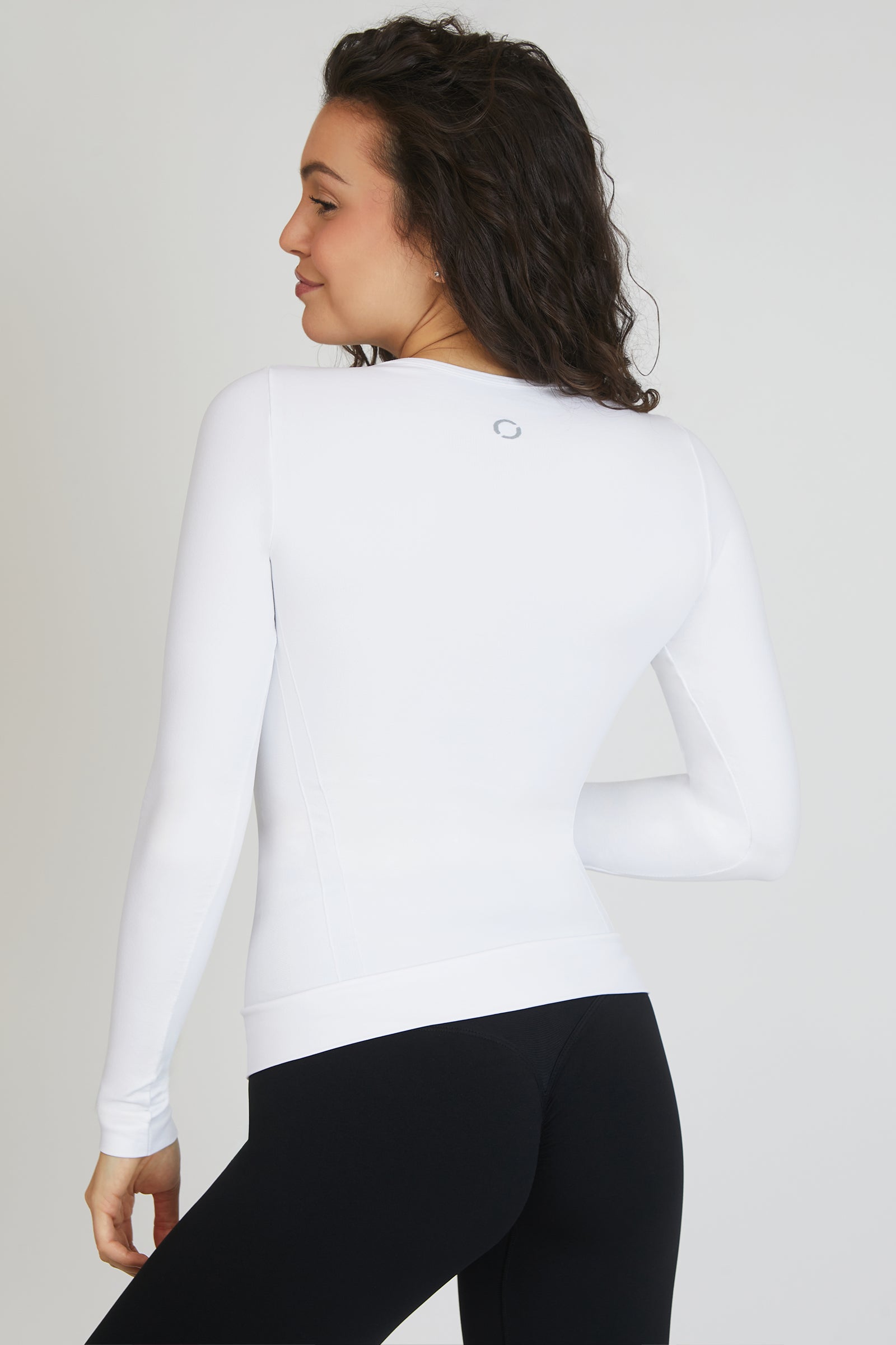 Maglia sportiva tecnica donna Manica Lunga con tecnologia FIR 
FGM04 Manica Lunga Sport Unisex Bianco - FGM04 - Maglie e Top - fgm04